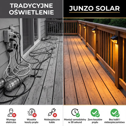 Lampa Solarna Zewnętrzna